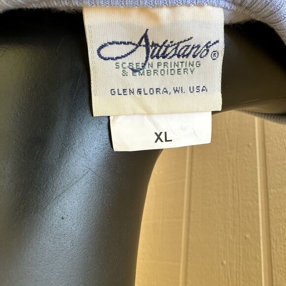 Vintage Artisans Cardigan‎ Womens Size XL Snow Cabin All Over Textured Gorpcore - Picture 8 of 8